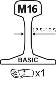 SAFEPLUG® BASIC M16 Single Ø22 [12,5 - 16,5mm]